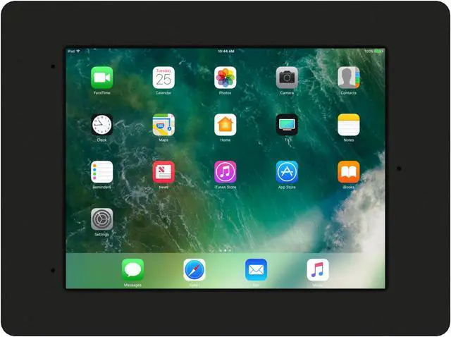 Alt view image 2 of 7 - VidaMount Black Covered Home Button VESA Enclosure compatible with iPad Pro 10.5" & Air 3rd Gen