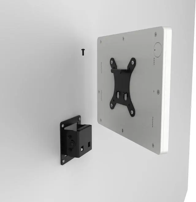 Alt view image 5 of 7 - VidaMount White Enclosure and Tilting VESA Slim Wall Mount [Bundle] compatible with iPad Pro 10.5" & Air 3rd Gen