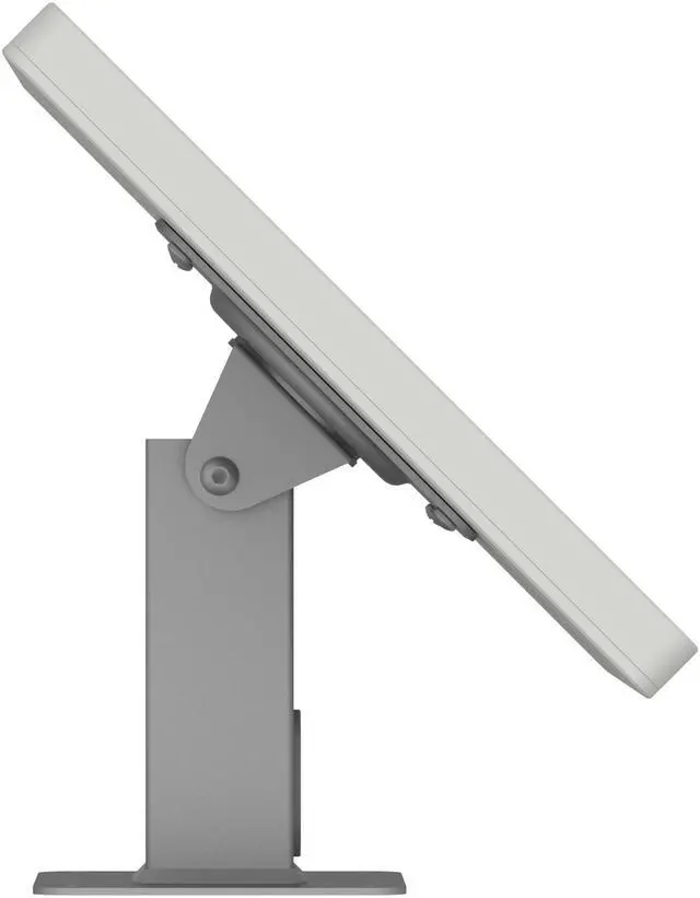 Alt view image 4 of 7 - VidaMount Light Grey Enclosure and Rotating & Tilting Desk/Table Mount [Bundle] compatible with iPad 2/3/4