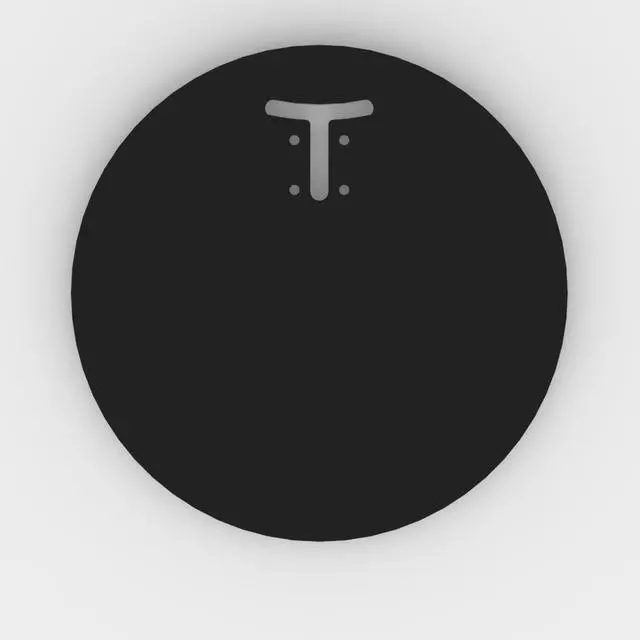 Alt view image 5 of 7 - Round Base for Fixed or Flexible Surface VESA Mount - Black