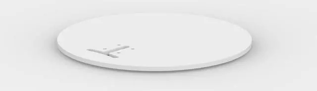 Alt view image 4 of 7 - Round Base for Fixed or Flexible Surface VESA Mount - White