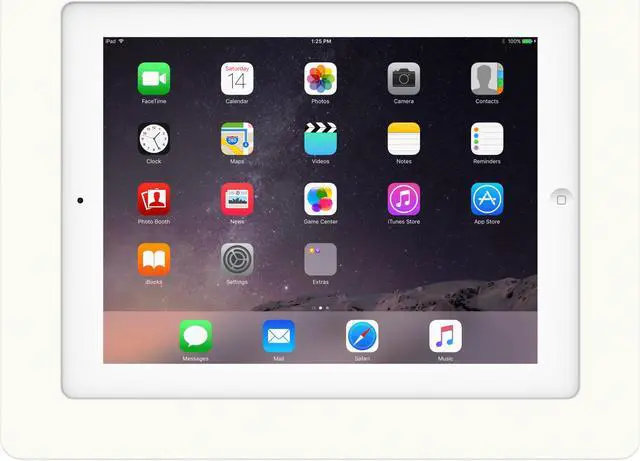 Alt view image 2 of 7 - VidaMount White VESA Enclosure compatible with iPad 2/3/4