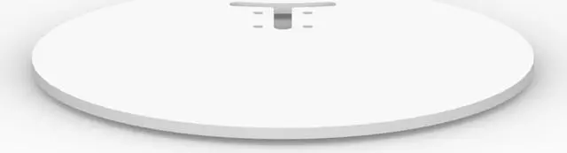 Alt view image 2 of 7 - Round Base for Fixed or Flexible Surface VESA Mount - White