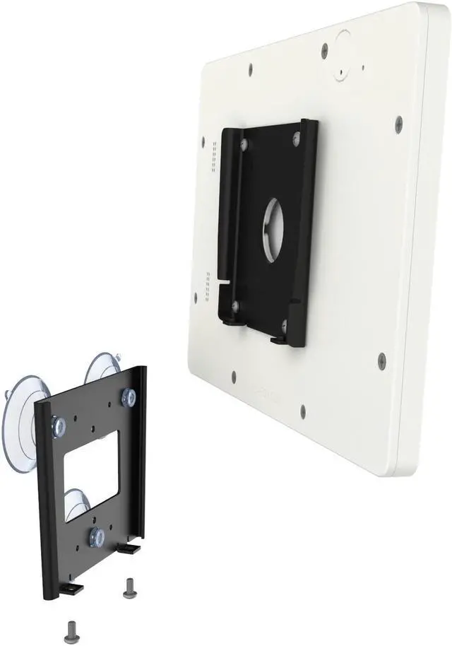 Alt view image 5 of 7 - VidaMount White Enclosure and Fixed Removable Glass Mount [Bundle] compatible with Samsung Galaxy Tab A 9.7