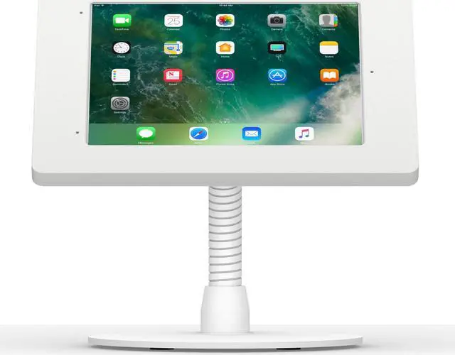 Alt view image 2 of 7 - VidaMount Light Grey Exposed Rear Camera Enclosure and Portable Flexible Stand [Bundle] compatible with iPad 10.2" (7th, 8th & 9th Gen)