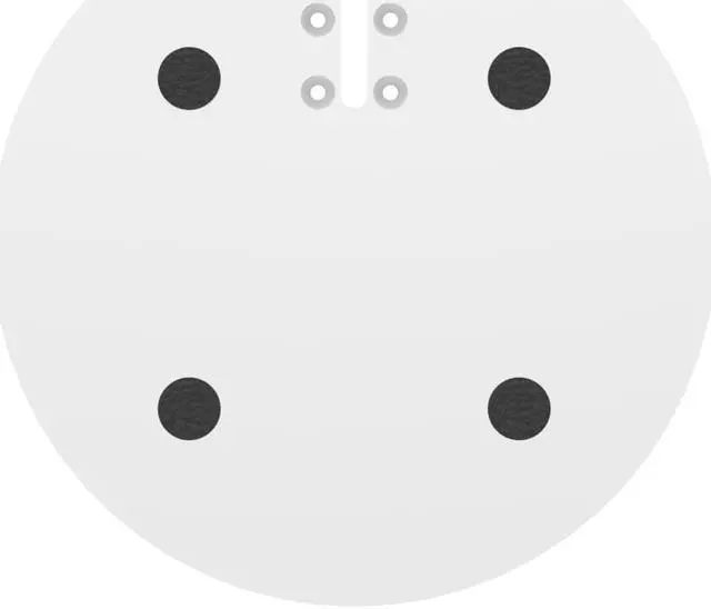 Alt view image 6 of 7 - Round Base for Fixed or Flexible Surface VESA Mount - White