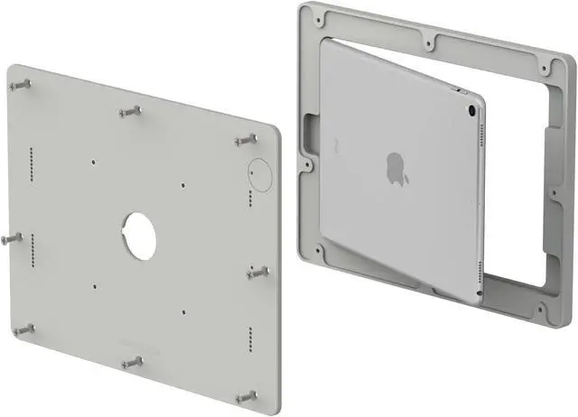 Alt view image 7 of 7 - VidaMount Light Grey VESA Enclosure compatible with iPad Pro 10.5" & Air 3rd Gen