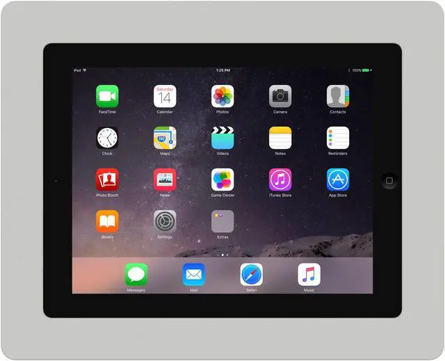 Alt view image 2 of 7 - VidaMount Light Grey VESA Enclosure compatible with iPad 2/3/4