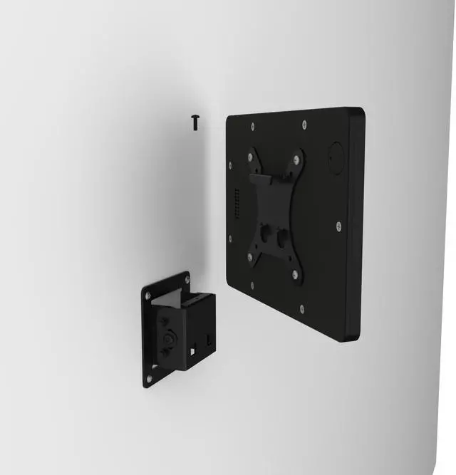 Alt view image 5 of 7 - VidaMount Black Enclosure and Tilting VESA Slim Wall Mount [Bundle] compatible with iPad Mini 1/2/3