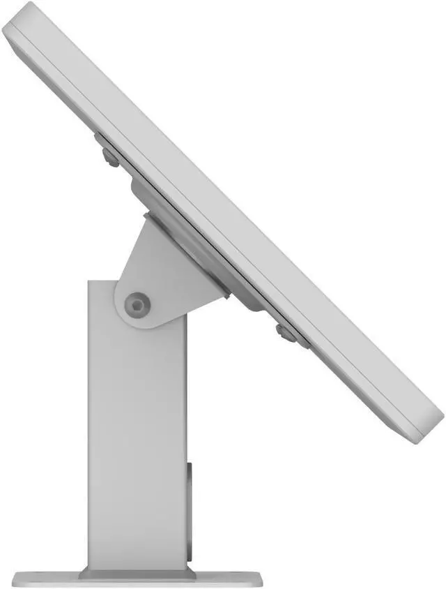 Alt view image 4 of 7 - VidaMount Light Grey Home Button Covered Enclosure and Rotating & Tilting Desk/Table Mount [Bundle] compatible with iPad Pro 10.5" & Air 3rd Gen
