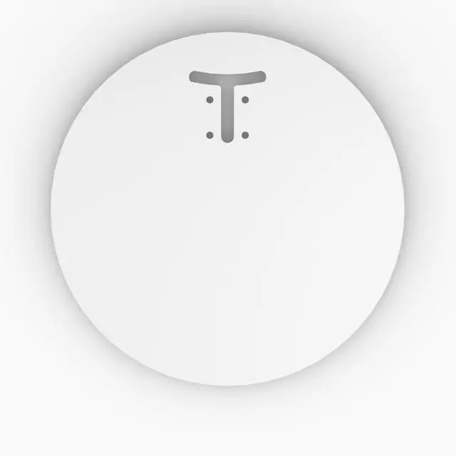 Alt view image 5 of 7 - Round Base for Fixed or Flexible Surface VESA Mount - White