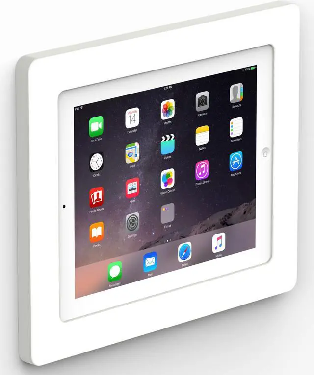 Main image of VidaMount White On-Wall Tablet Mount compatible with iPad 2/3/4