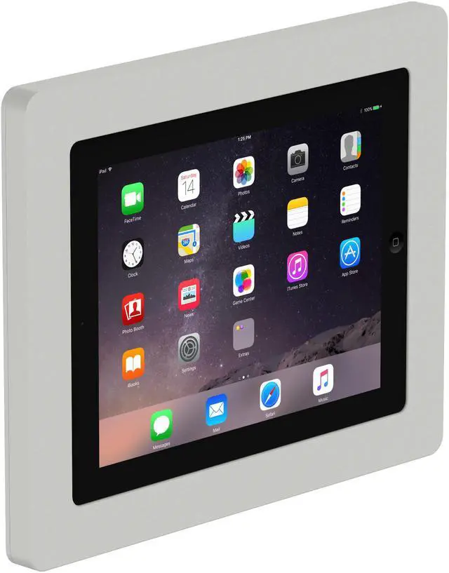 Main image of VidaMount Light Grey VESA Enclosure compatible with iPad 2/3/4