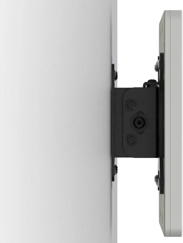 Alt view image 3 of 7 - VidaMount Light Grey Enclosure and Tilting VESA Slim Wall Mount [Bundle] compatible with iPad Mini 1/2/3