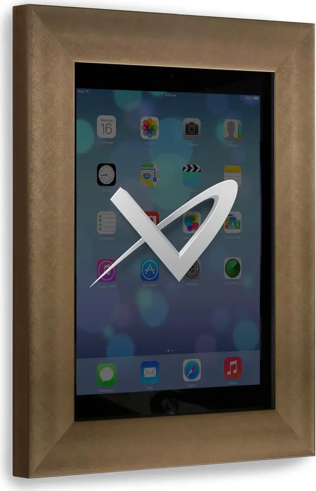 Main image of VidaMount iPad 2 / 3 / 4 On Wall Metal Frame - Florentine Bronze