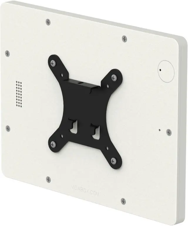 Alt view image 6 of 7 - VidaMount White Enclosure and Tilting VESA Slim Wall Mount [Bundle] compatible with iPad 9.7 (5th / 6th Gen), Pro 9.7", Air 1/2