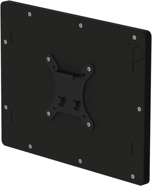 Alt view image 6 of 7 - VidaMount Black Home Button Covered Enclosure and Tilting VESA Slim Wall Mount [Bundle] compatible with iPad Pro 12.9" (1st/2nd Gen)