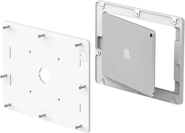 Alt view image 7 of 7 - VidaMount White VESA Enclosure compatible with iPad Pro 10.5" & Air 3rd Gen