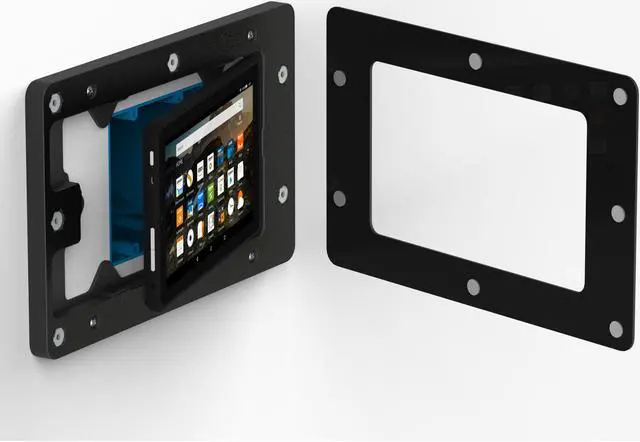 Alt view image 5 of 7 - VidaMount On-Wall Tablet Mount - Amazon Fire 7" 7th / 9th Gen - Black (2017-19)