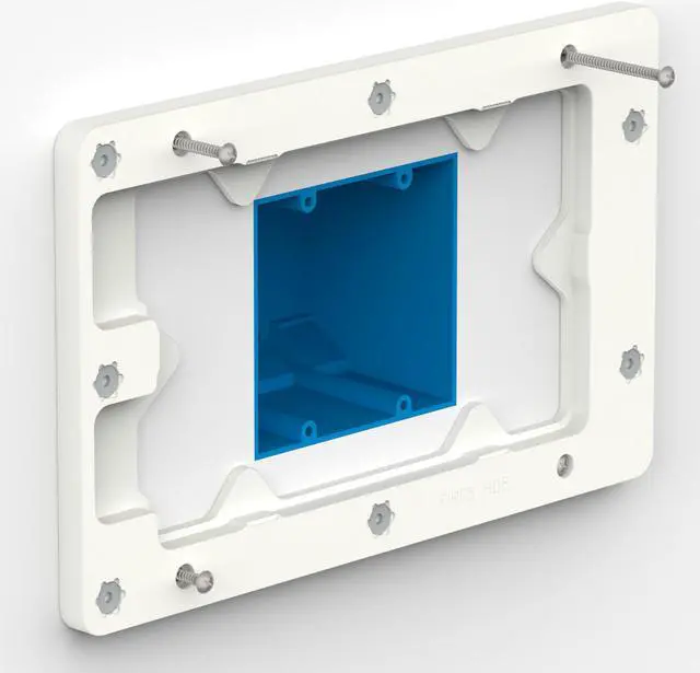 Alt view image 6 of 7 - VidaMount On-Wall Tablet Mount - Amazon Fire HD8 7th / 8th Gen - White (2017-18)
