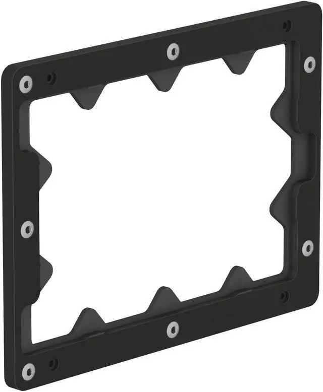 Alt view image 7 of 7 - VidaMount Black On-Wall Tablet Mount compatible with iPad Pro 10.5" & Air 3rd Gen