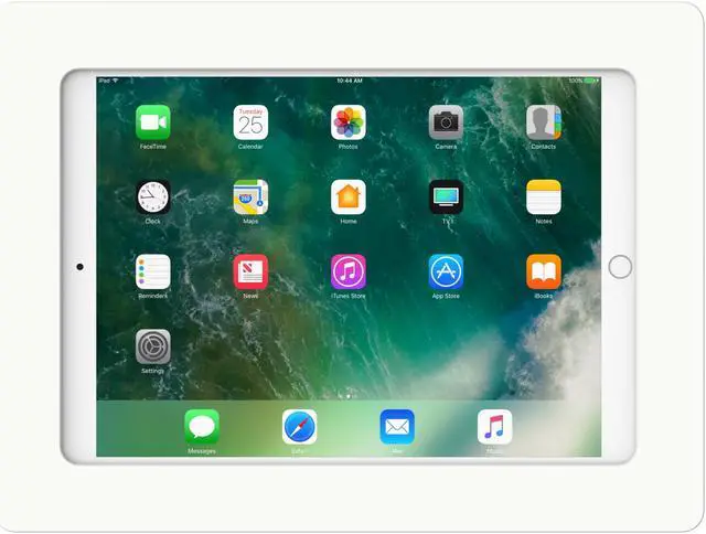 Alt view image 2 of 7 - VidaMount White On-Wall Tablet Mount compatible with iPad Pro 10.5" & Air 3rd Gen