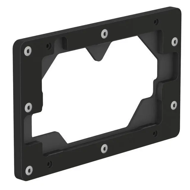 Alt view image 7 of 7 - VidaMount Black On-Wall Tablet Mount compatible with Samsung Galaxy Tab A 8.0 (2017)