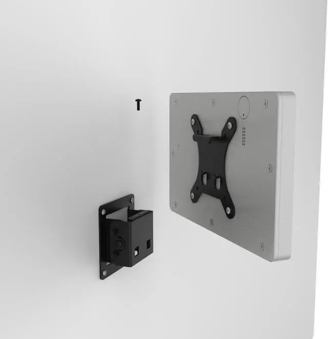 Alt view image 5 of 7 - VidaMount Light Grey Enclosure and Tilting VESA Slim Wall Mount [Bundle] compatible with Samsung Galaxy Tab E 8.0
