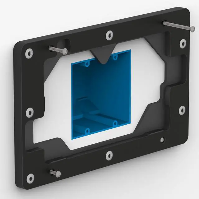 Alt view image 6 of 7 - VidaMount Black On-Wall Tablet Mount compatible with Samsung Galaxy Tab A 8.0 (2017)