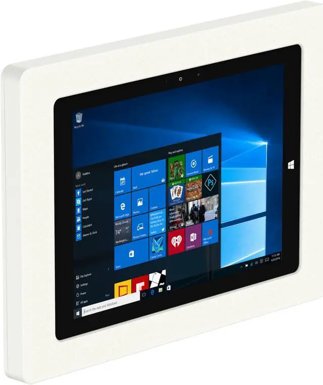 Main image of VidaMount White VESA Enclosure compatible with Microsoft Surface 3