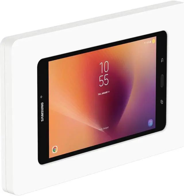 Main image of VidaMount White VESA Enclosure compatible with Samsung Galaxy Tab A 8.0 (2017)