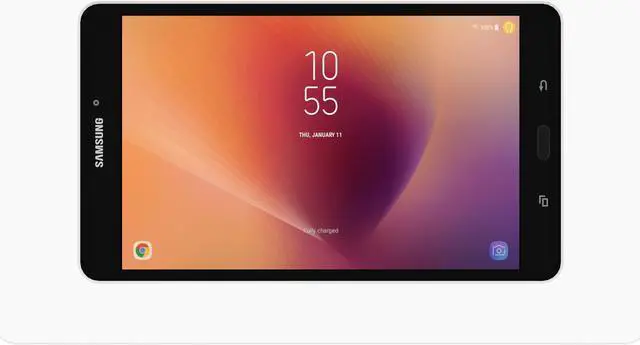Alt view image 2 of 7 - VidaMount White VESA Enclosure compatible with Samsung Galaxy Tab A 8.0 (2017)