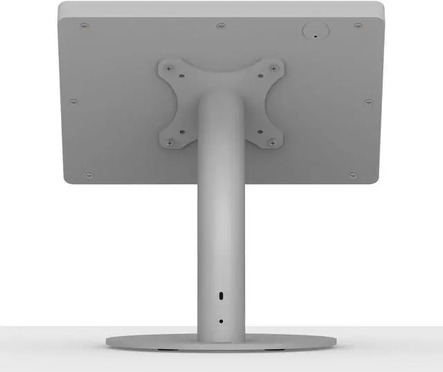 Alt view image 3 of 7 - VidaMount White Home Button Covered Enclosure and Portable Fixed Stand [Bundle] compatible with iPad Pro 12.9" (1st/2nd Gen)