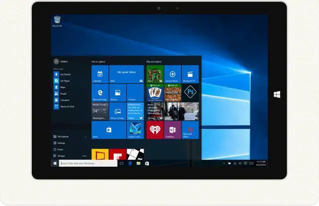 Alt view image 2 of 7 - VidaMount White VESA Enclosure compatible with Microsoft Surface 3