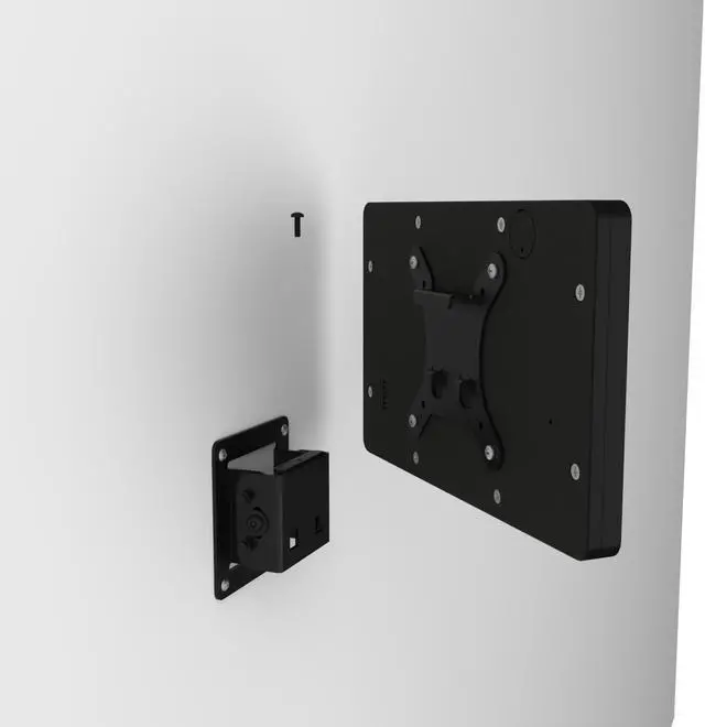 Alt view image 5 of 7 - VidaMount Black Enclosure and Tilting VESA Slim Wall Mount [Bundle] compatible with Samsung Galaxy Tab A 8.0 (2017)