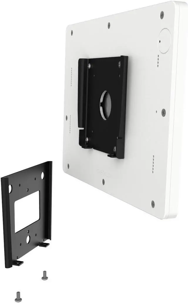 Alt view image 5 of 7 - VidaMount White Home Button Covered Enclosure and Fixed Permanent Glass Mount [Bundle] compatible with iPad Pro 10.5" & Air 3rd Gen