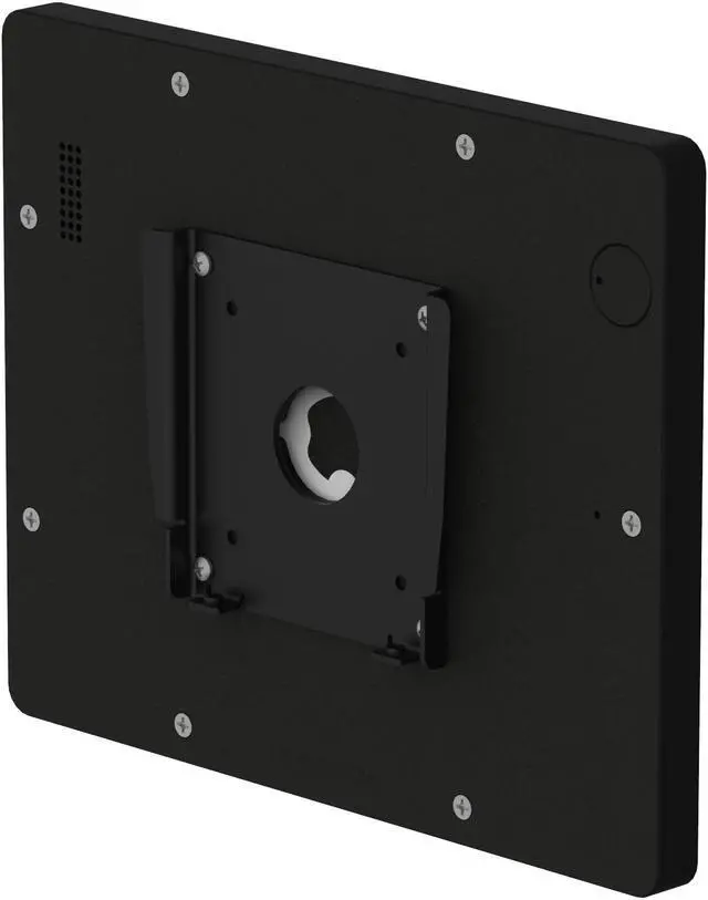 Alt view image 6 of 7 - VidaMount Black Enclosure and Fixed Permanent Glass Mount [Bundle] compatible with iPad 2/3/4