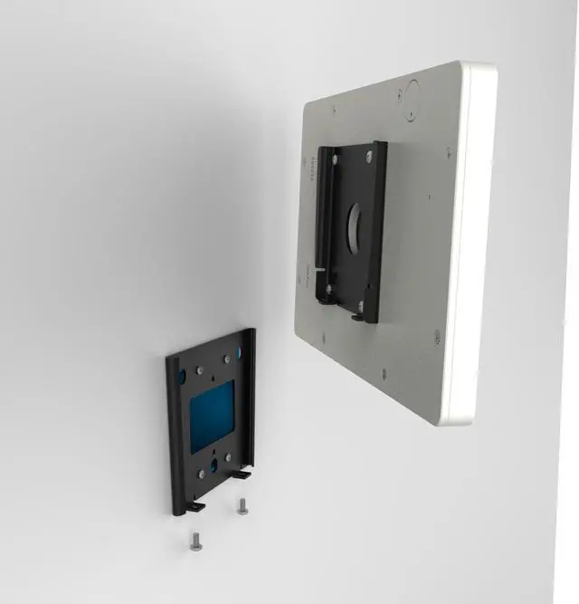 Alt view image 5 of 7 - VidaMount White Enclosure and Fixed VESA Slim Wall Mount [Bundle] compatible with Samsung Galaxy Tab A 10.1 (2016)