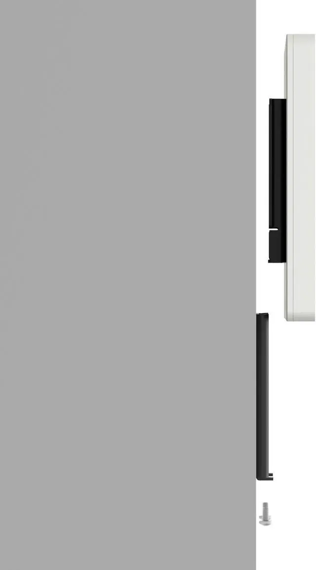 Alt view image 4 of 7 - VidaMount White Enclosure and Fixed VESA Slim Wall Mount [Bundle] compatible with Samsung Galaxy Tab A 10.1 (2016)