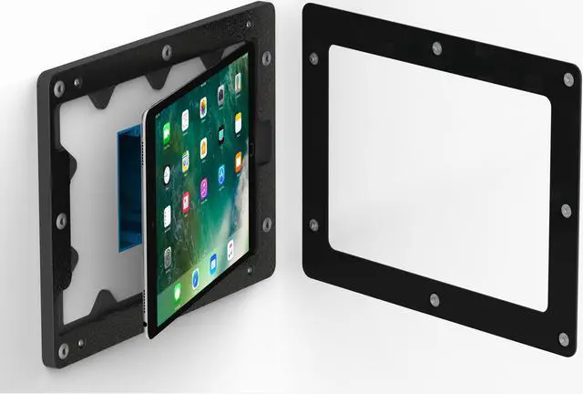 Alt view image 5 of 7 - VidaMount Black On-Wall Tablet Mount compatible with iPad Pro 10.5" & Air 3rd Gen