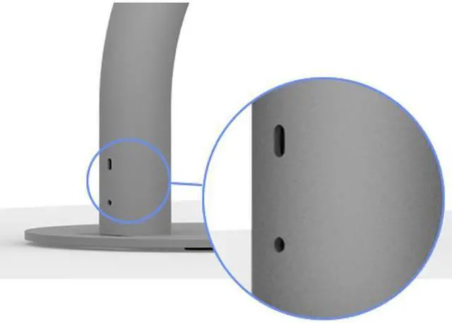 Alt view image 5 of 7 - VidaMount White Home Button Covered Enclosure and Portable Fixed Stand [Bundle] compatible with iPad Pro 12.9" (1st/2nd Gen)