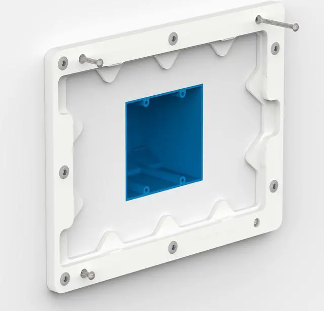 Alt view image 6 of 7 - VidaMount White On-Wall Tablet Mount compatible with iPad Pro 10.5" & Air 3rd Gen