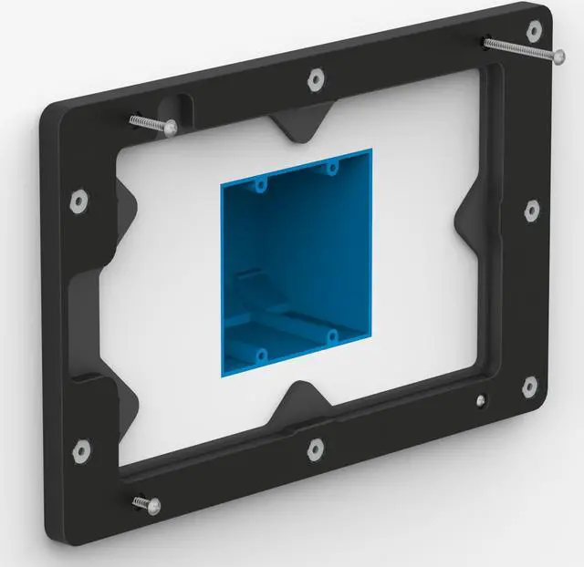 Alt view image 6 of 7 - VidaMount Black On-Wall Tablet Mount compatible with Samsung Galaxy Tab A 10.1 (2016)