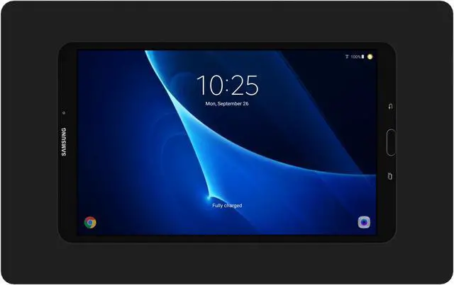 Alt view image 2 of 7 - VidaMount Black On-Wall Tablet Mount compatible with Samsung Galaxy Tab A 10.1 (2016)