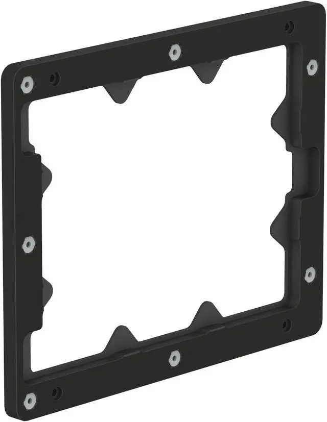 Alt view image 7 of 7 - VidaMount Black On-Wall Tablet Mount compatible with iPad 2/3/4