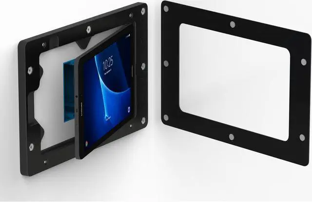 Alt view image 5 of 7 - VidaMount Black On-Wall Tablet Mount compatible with Samsung Galaxy Tab A 10.1 (2016)