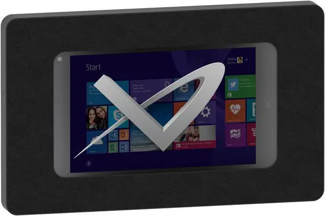 Main image of VidaMount Black VESA Enclosure compatible with HP Stream 7