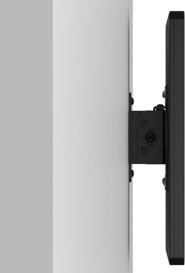 Alt view image 3 of 7 - VidaMount Black Home Button Covered Enclosure and Tilting VESA Slim Wall Mount [Bundle] compatible with iPad Pro 12.9" (1st/2nd Gen)