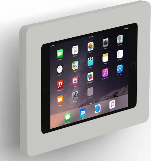 Main image of VidaMount Light Grey Enclosure and Tilting VESA Slim Wall Mount [Bundle] compatible with iPad Mini 1/2/3