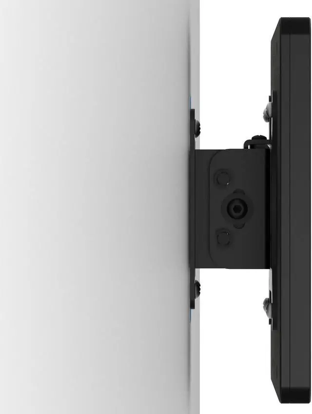 Alt view image 3 of 7 - VidaMount Black Home Button Covered Enclosure and Tilting VESA Slim Wall Mount [Bundle] compatible with iPad Mini 4 & 5